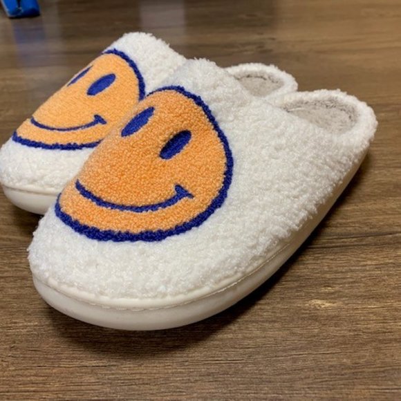 Smile Faces Slippers Shoes - Smile Faced Cotton Slippers